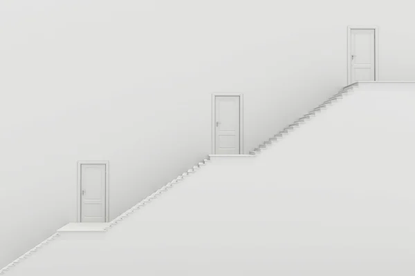 3D schody — Zdjęcie stockowe