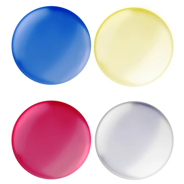 3d colorful button — Stock Photo, Image