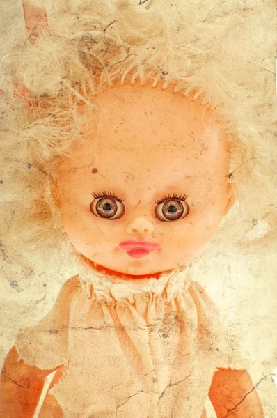 Vintage-Puppe — Stockfoto