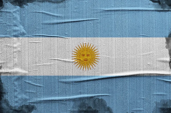 Argentina flag — Stock Photo, Image