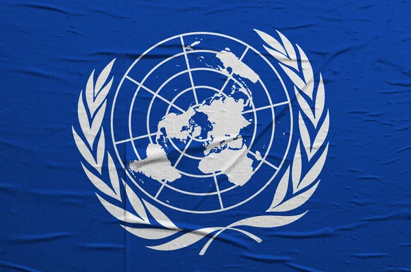 Bandera ONU — Foto de Stock