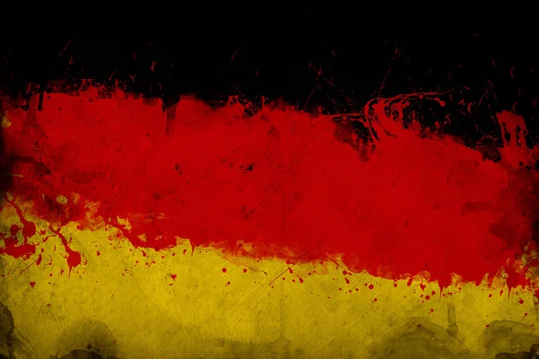 Német zászló — Stock Fotó