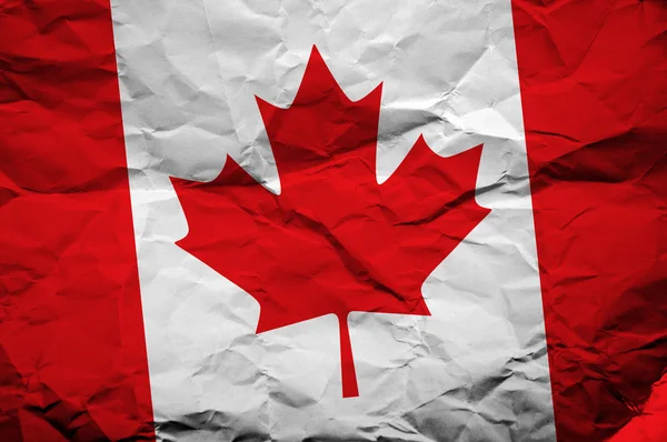 Флаг Канады — стоковое фото