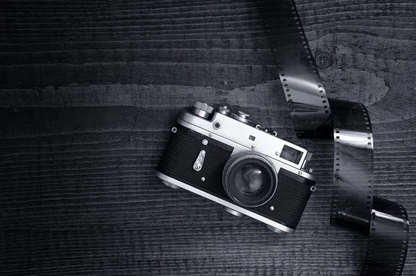 Retro tarzı kamera — Stok fotoğraf