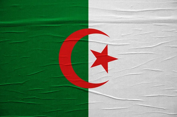 Algerian flag — Stock Photo, Image