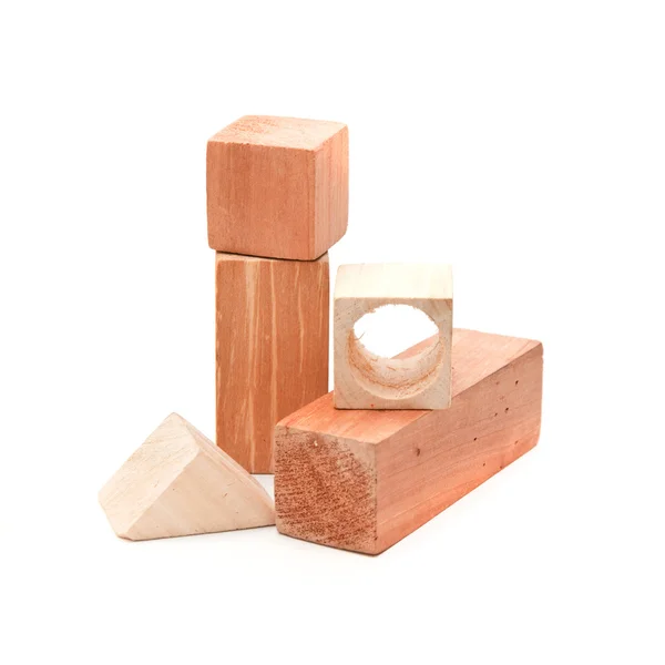 Dřevěná skládačka — Stock fotografie