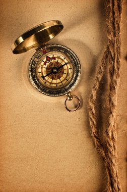 Vintage compass clipart