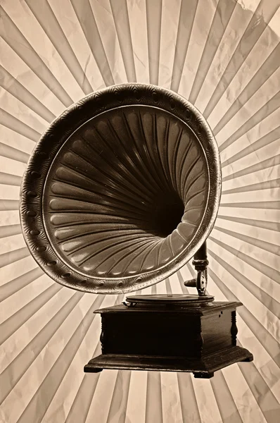 Grammophon — Stockfoto