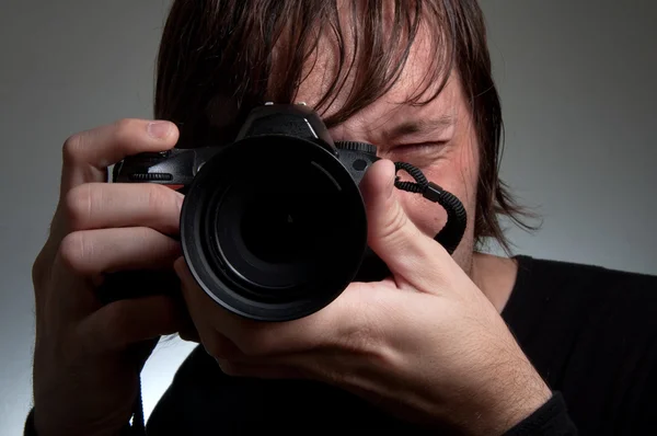 Fotograf fotografering — Stockfoto