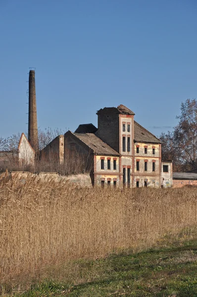 古い台無しにされた工場 — ストック写真