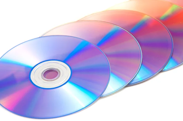 stock image DVD discs