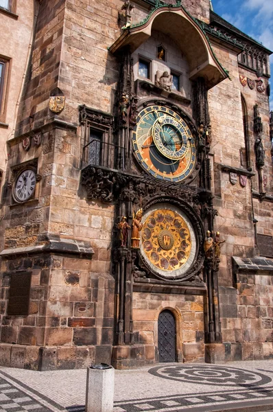 stock image Prague astronomical clock