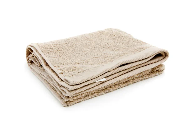 Коричневое полотенце — стоковое фото