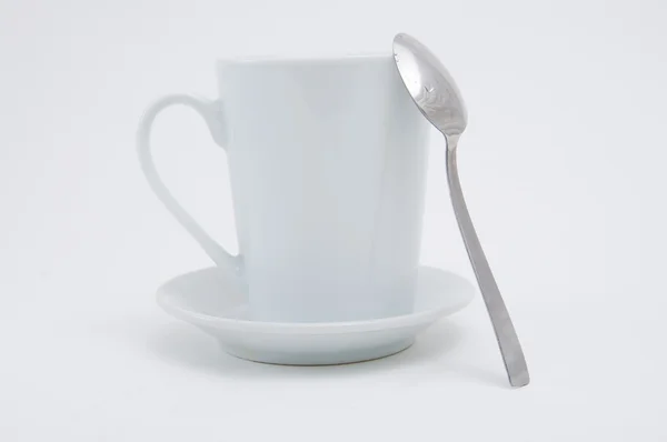 Caneca de café branco — Fotografia de Stock