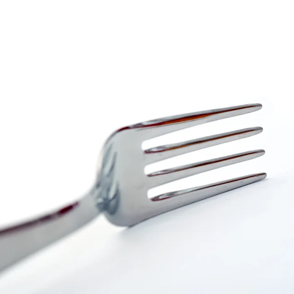 Metalen vork — Stockfoto