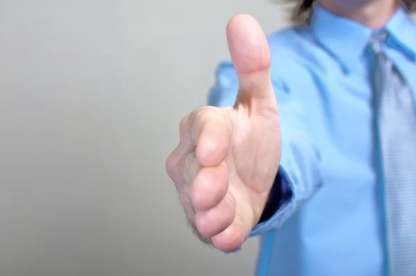Biznesmen uścisk dłoni — Zdjęcie stockowe