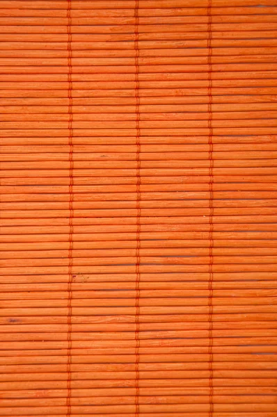 Esteira de palha de cana de bambu — Fotografia de Stock