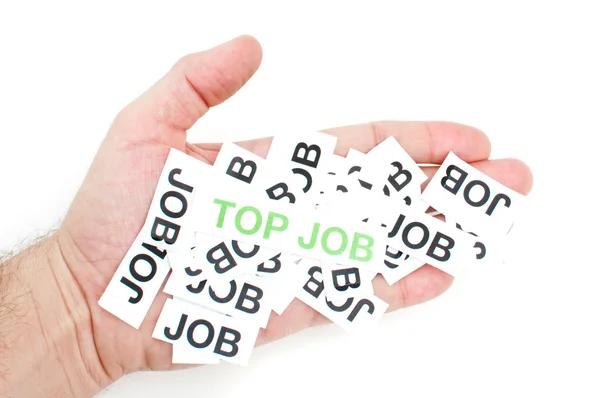 Besserer Job, neuer Job, Top-Job — Stockfoto