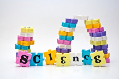 Science puzzle clipart