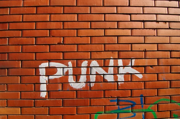 Punk-Grafitti — Stockfoto