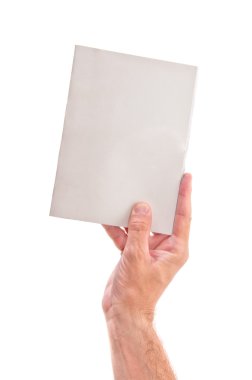 Holding a book clipart