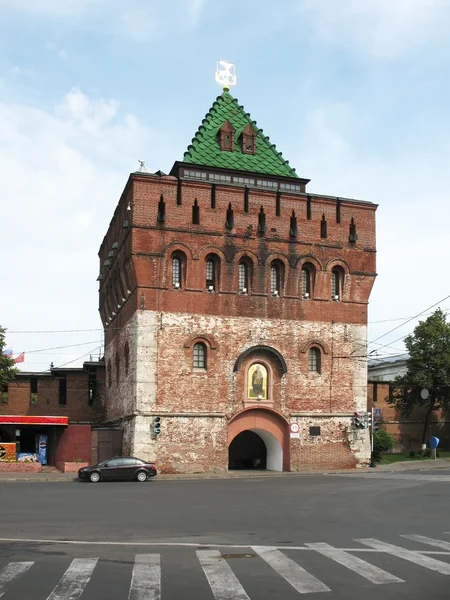 Dmitrovskaya (Demetrius), Torre do Kremlin. Nizhny Novgorod — Fotografia de Stock