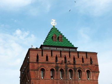 dmitrovskaya (demetrius) Kulesi kremlin. Nijniy novgorod