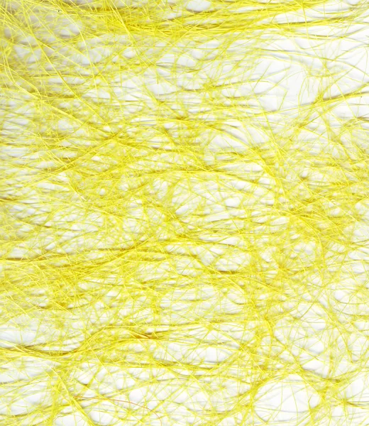 Abstrato fundo amarelo filamentoso — Fotografia de Stock