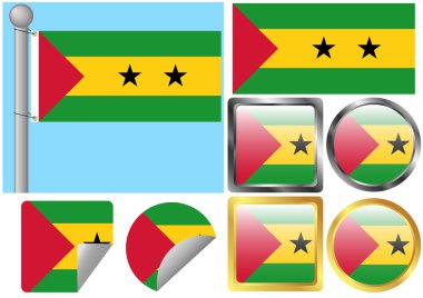 sao tome ve principe bayrağı ayarlama