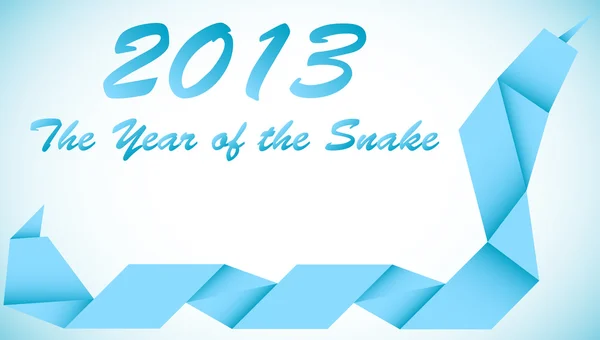 Rok hada 2013 — Stockový vektor
