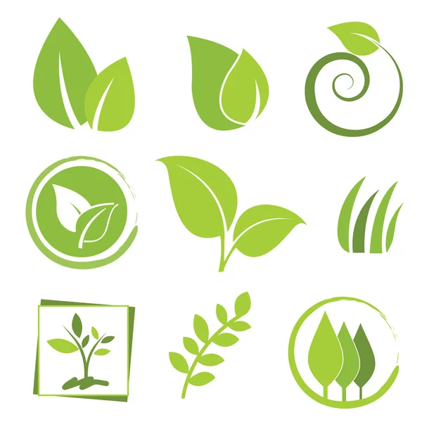 Icono ecológico Vector De Stock