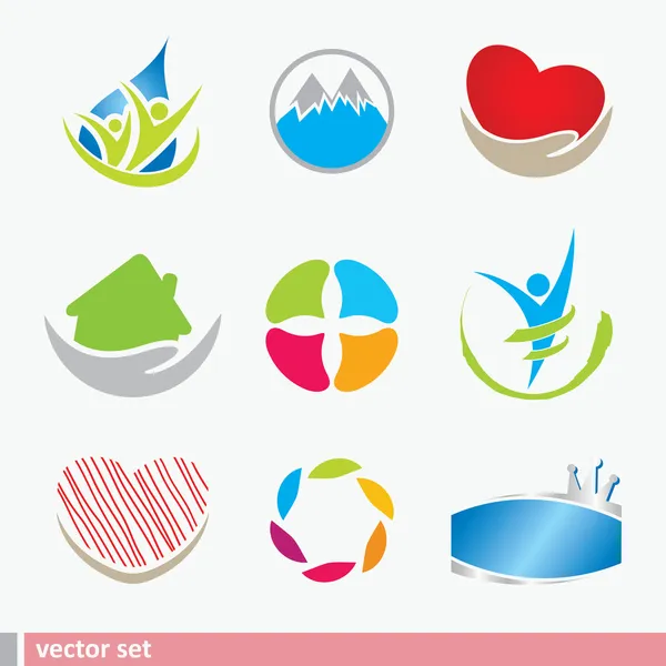 Elementos de diseño iconos Gráficos vectoriales
