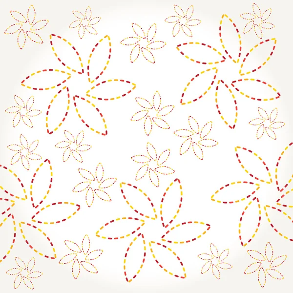 Blomma bakgrund Stockillustration
