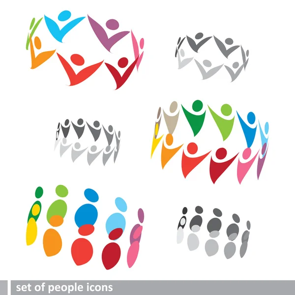 Set of 3D icons — Stock Vector