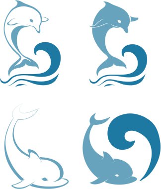 Dolphins clipart