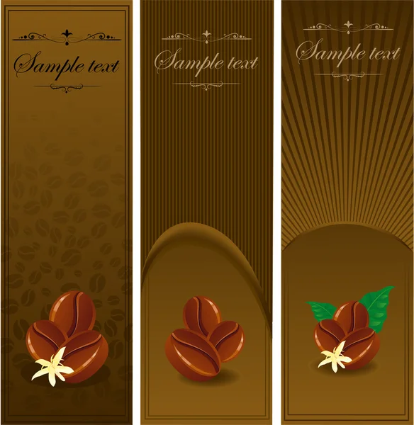 stock vector Сoffee banners.