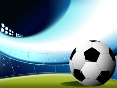 Abstract football background clipart