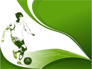 Abstract football background clipart