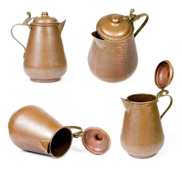 复古铜水罐 — 图库照片
