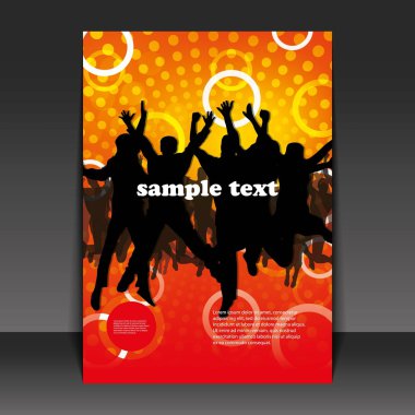 Flyer or Cover Design - Party Time clipart