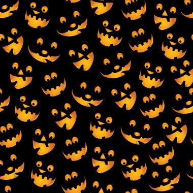 Halloween Pumpkins Background clipart