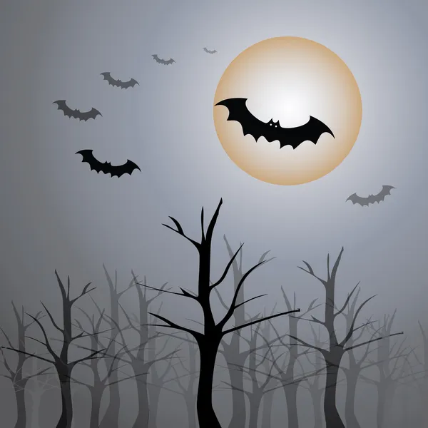 Modèle de fond Halloween — Image vectorielle