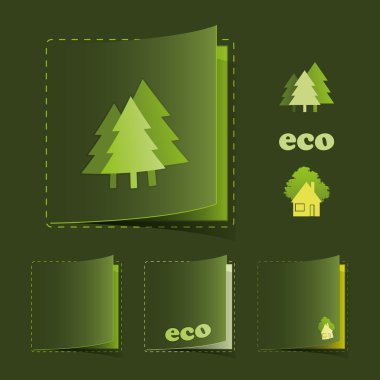 Eco Labels clipart