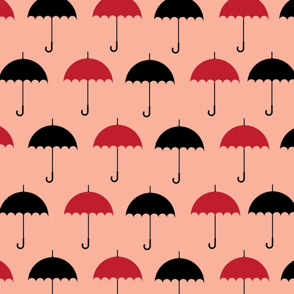 stock vector Umbrella pattern background