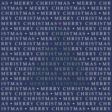 Christmas Tree Shaped Text Pattern clipart