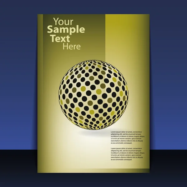 Business Flyer o Cover Design — Vettoriale Stock