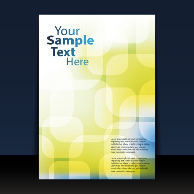 Flyer or Cover Design clipart