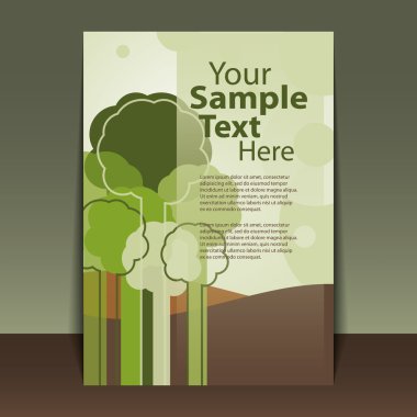 Flyer or Cover Design clipart