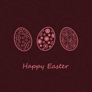 Happy Easter Card clipart