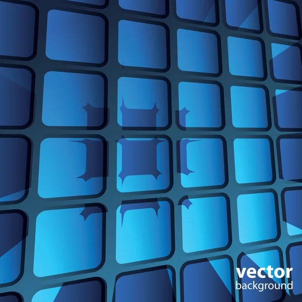 Absztrakt 3d geometriai mozaik háttér — Stock Vector